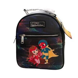 Disney Marvel Wanda Vision Loungefly Mini Backpack Scarlet Witch Chibi Superhero